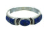 Lapis And Genuine Sterling Silver Southwest Ring Size 5-3/4 YX69930